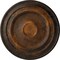 Ekena Millwork Giana Ceiling Medallion (Fits Canopies up to 7 7/8"), Hand-Painted Rust, 32 5/8"OD x 1 1/2"P CM32GIRUS - alternate 1